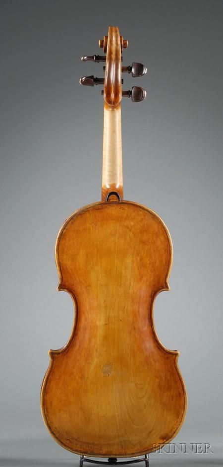 Sold at auction Composite Violin, Camillo Camilli, c. 1740 Auction Number  2407 Lot Number 393 | Skinner Auctioneers