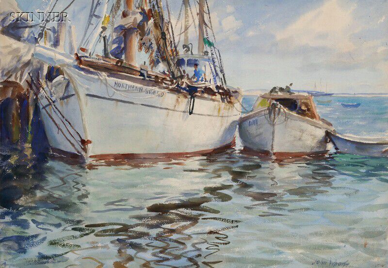 Sold at auction John Whorf (American, 1903-1959) The Vessel Northern ...