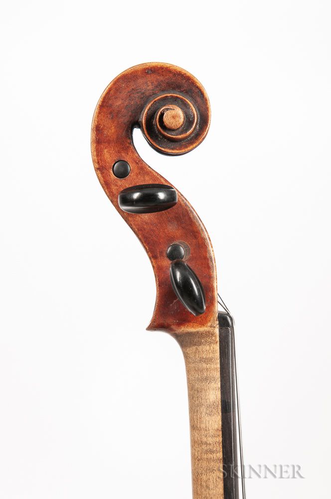 Sold at auction Danish Violin, Hansen Hjorth, Copenhagen, c. 1820 Auction Number 3308B Lot Number 141 | Skinner Auctioneers
