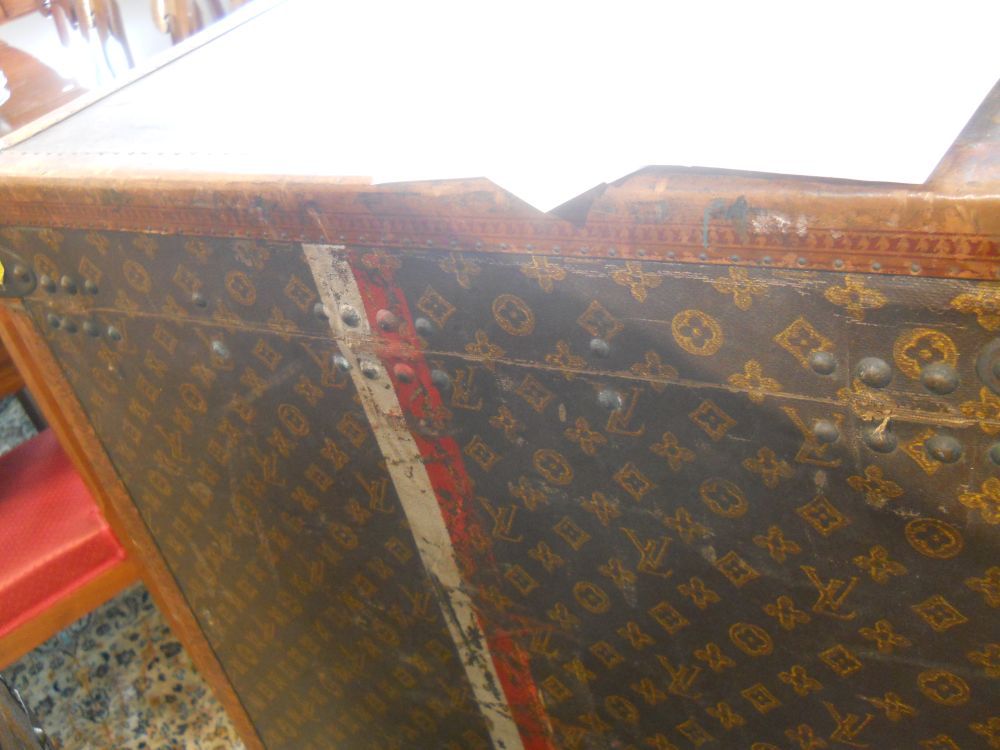 Sold at auction Louis Vuitton Upright Wardrobe Trunk Auction Number 2850B  Lot Number 487