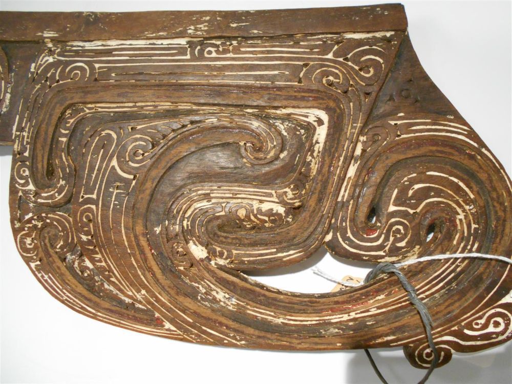 Sold at auction Trobriand Islands Carved Wood Canoe Prow Ornament ...