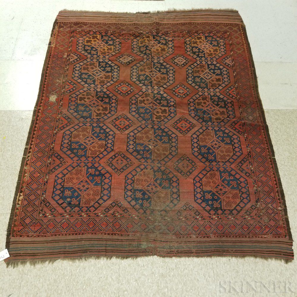 Afghan Carpet | Sale Number 3116M, Lot Number 402 | Skinner Auctioneers