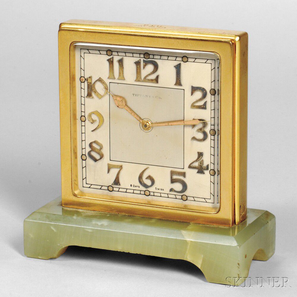 Sold at auction Tiffany & Co. Partner's Desk Clock Auction Number 2804M ...