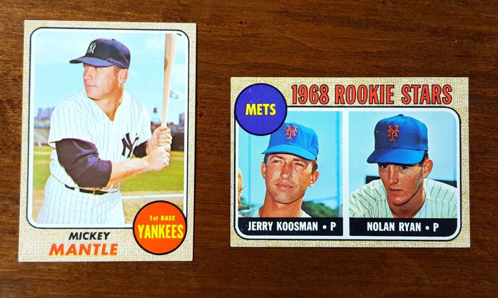 Sold at Auction: 1968 Topps Baseball complete set (598 cards).