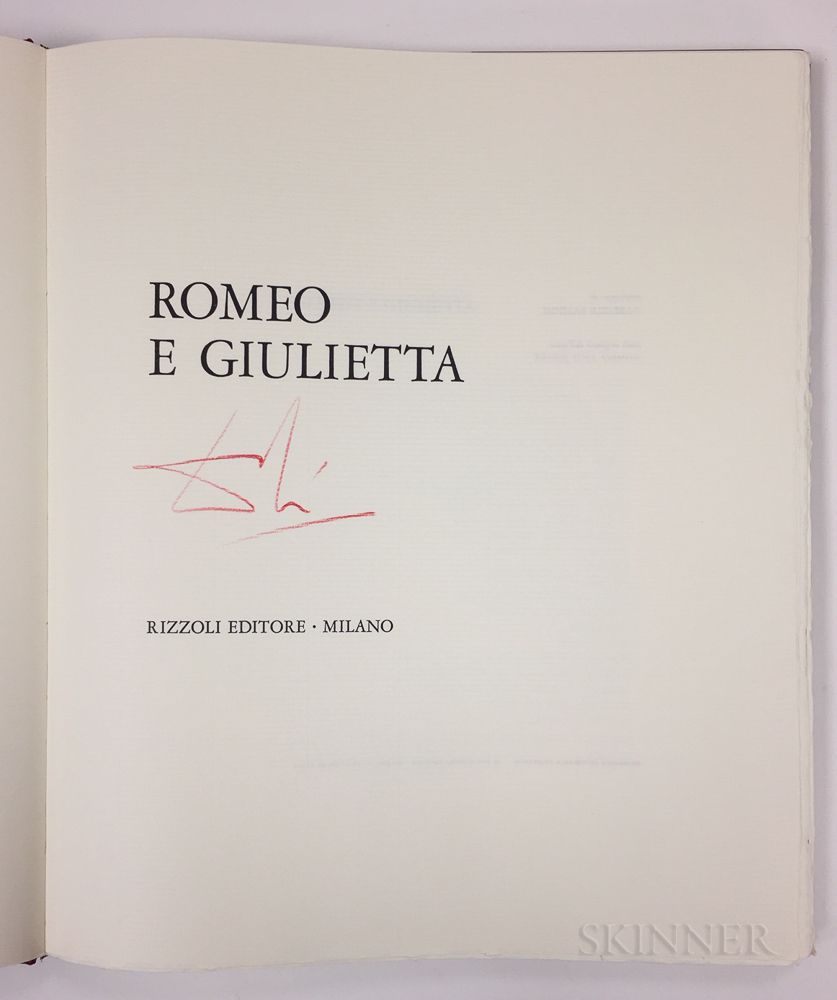 Salvador Dalí, William Shakespeare: Romeo e Giulietta (1975)