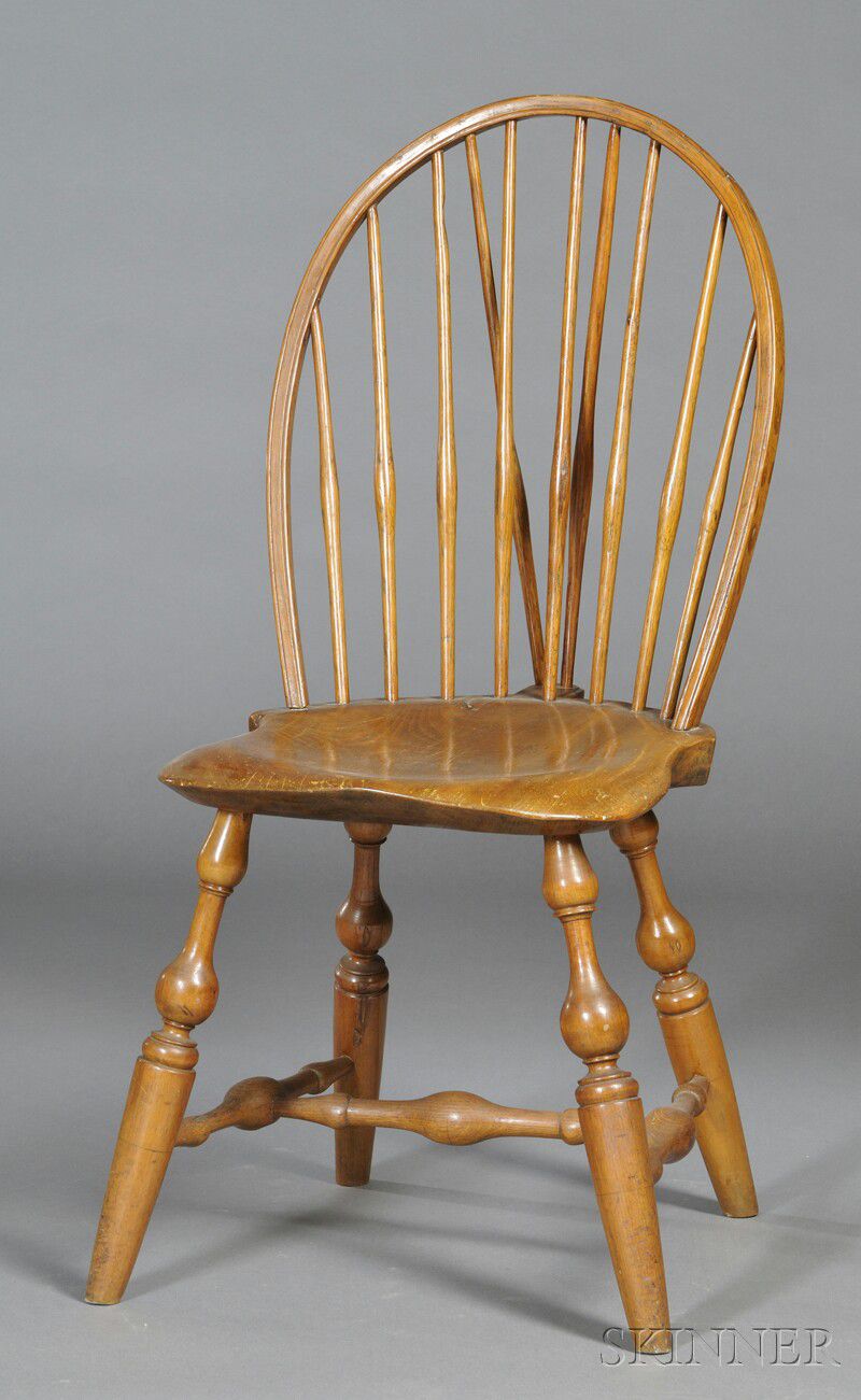 Windsor Braced Bow-back Side Chair | Sale Number 2618B ...