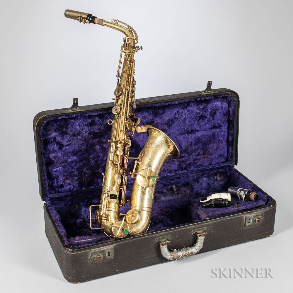 Sold at auction Alto Saxophone, Buescher Aristocrat, 1934 Auction