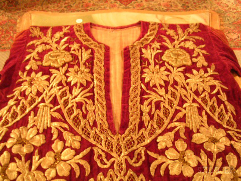 Sold at auction Continental Metallic-thread Embroidered Ecclesiastical ...