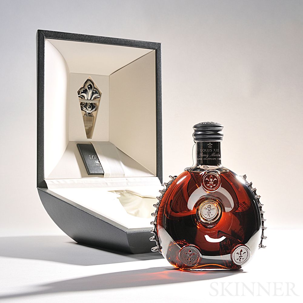 Sold at auction Remy Martin Louis XIII Black Pearl, 1 750ml bottle  (presentation case) Auction Number 2852B Lot Number 235