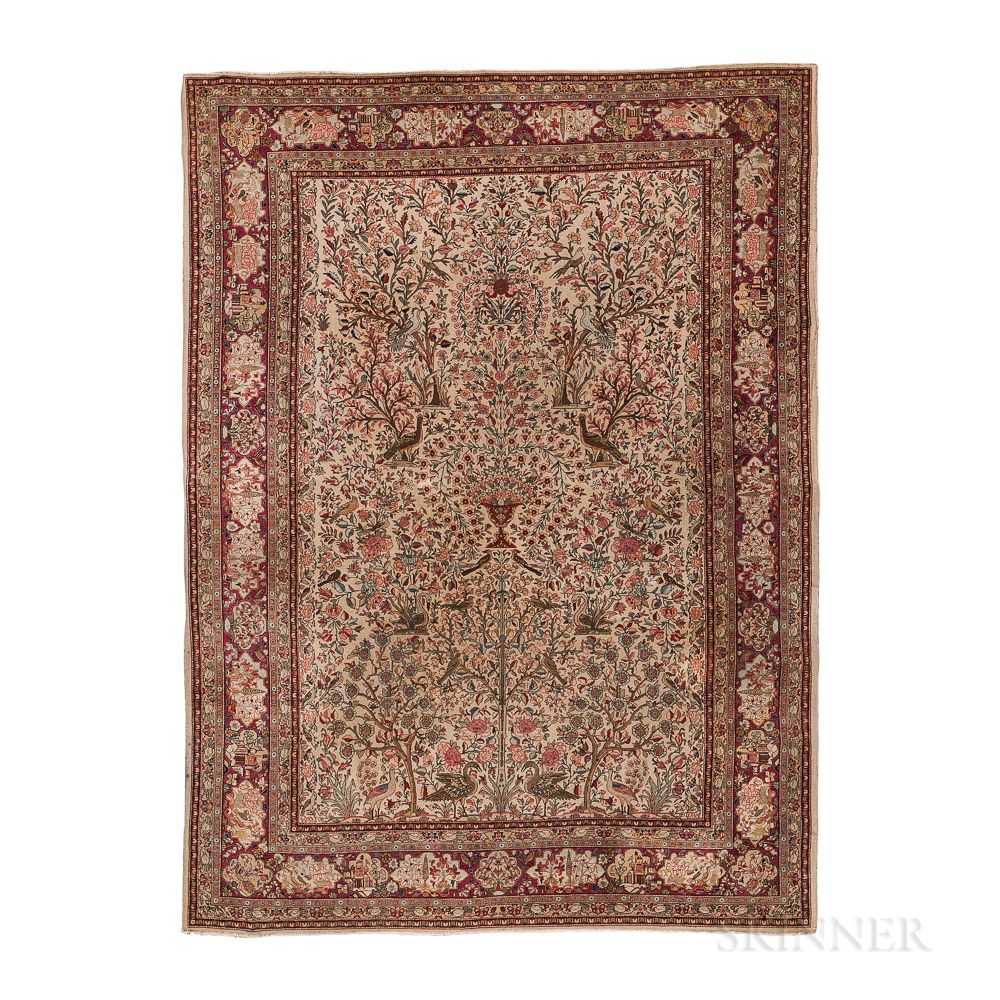 Kashan Carpet | Sale Number 3240B, Lot Number 160 | Skinner Auctioneers