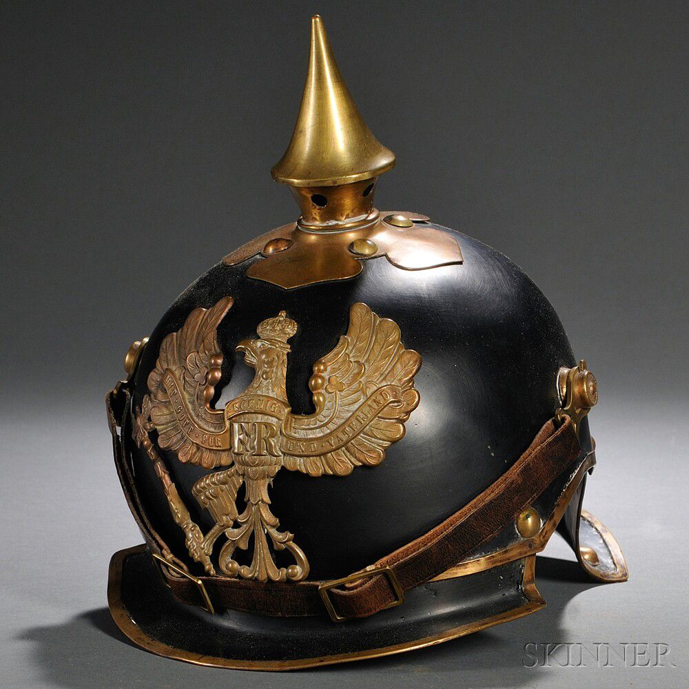 Prussian Model 1905 Jager-Zu-Pferde Pickelhaube | Sale ...