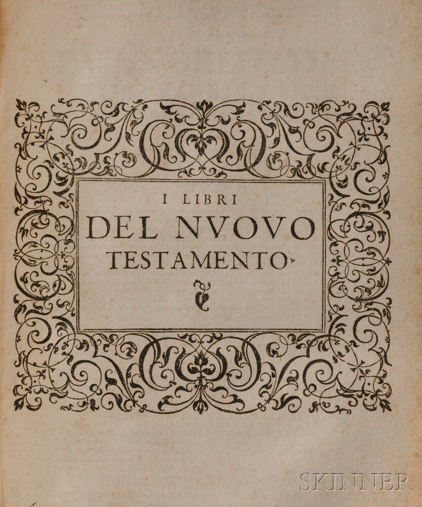Giovanni Diodati Bibbia (Italian Bible 1649) 