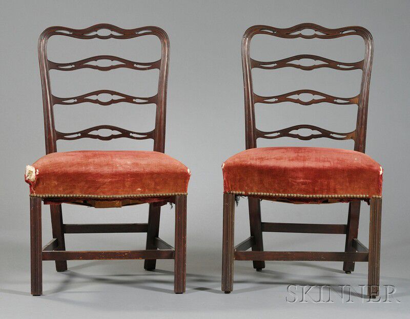 chippendale ladder back chairs