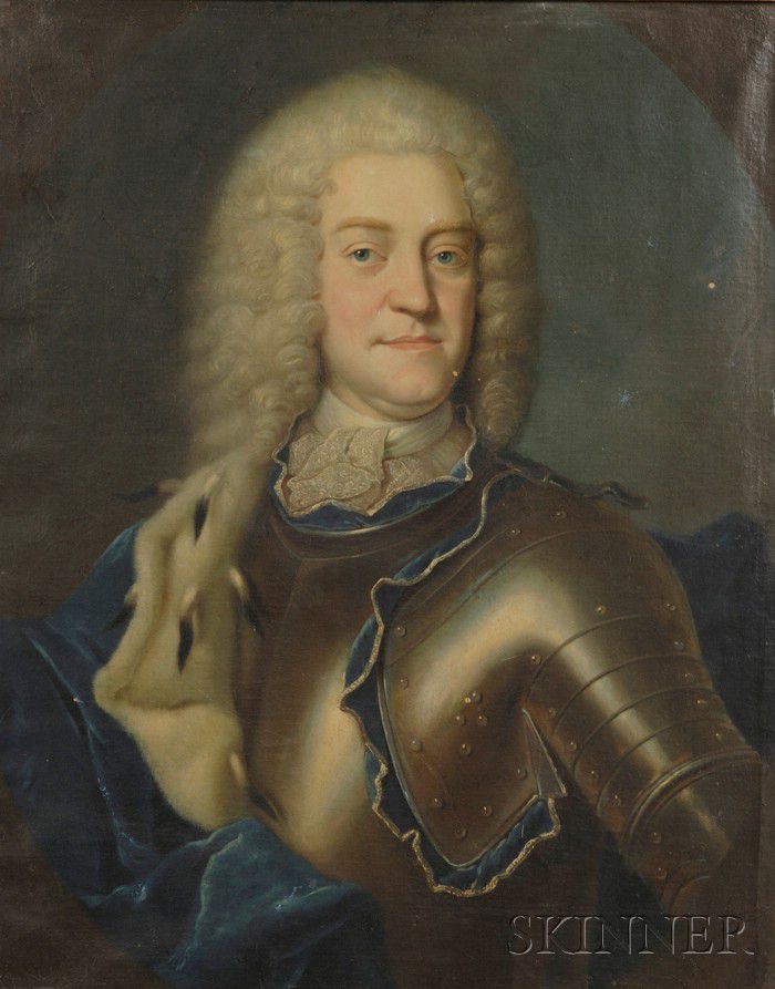 Sold at auction French School, 18th Century Portrait of a Gentleman in  Armor with Ermine Auction Number 2498 Lot Number 301 | Skinner Auctioneers