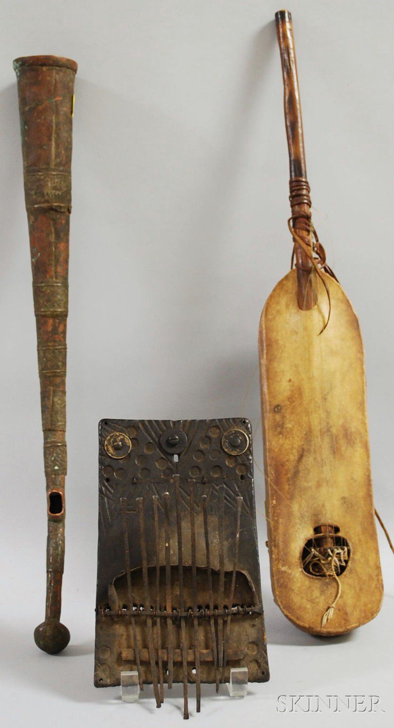Three African Musical Instruments | Sale Number 2521M, Lot Number 288