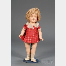 shirley temple doll red