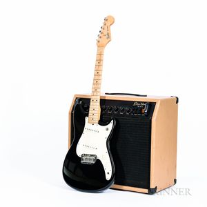 Electric Guitar, Amplifier, and Accessories