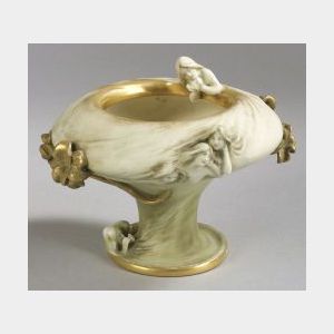 Amphora Art Nouveau Porcelain Vase
