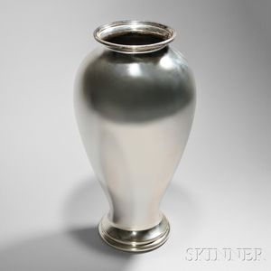 Tiffany & Co. Sterling Silver Floor Vase