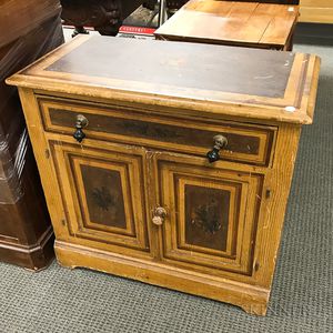 Cottage-painted Pine Commode