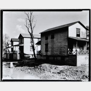 Walker Evans (American, 1903-1975) Company Houses for Miners, Morgantown, West Virginia