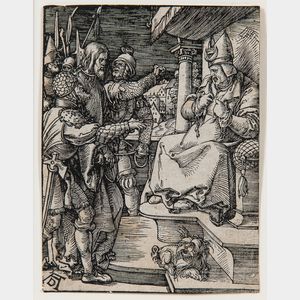 Albrecht Dürer (German, 1471-1528) Christ Before Caiaphas