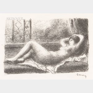 Pierre-Auguste Renoir (French, 1841-1919) Odalisque