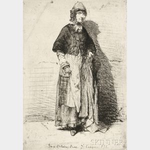 James Abbott McNeill Whistler (American, 1834-1903) La Mère Gérard
