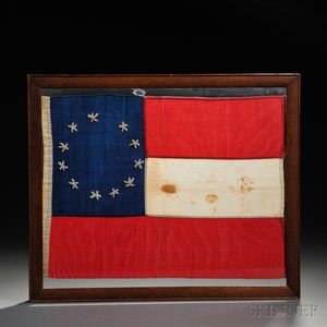 Small Eleven-star First National Confederate Flag