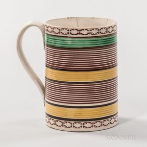 Mocha Creamware Pint Mug