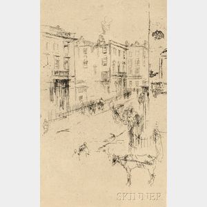 James Abbott McNeill Whistler (American, 1834-1903) Alderney Street
