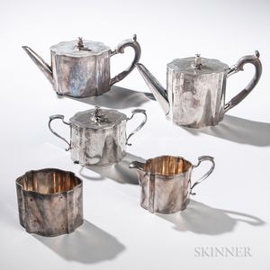 Five-piece Sterling Silver Tea and Coffee Service