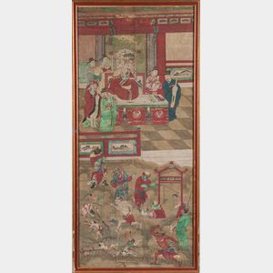 Shiwangtu , Ten Kings of Hell Painting
