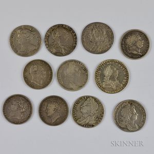 Ten British Shillings