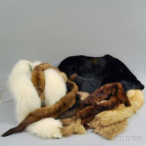 Small Collection of Fur Collars and Stoles