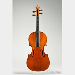 German Violin, Heberlein Workshop, Markneukirchen, c. 1930