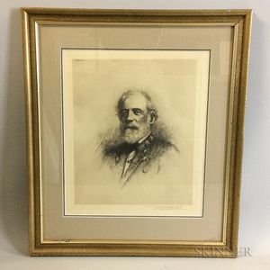 Framed Print of Robert E. Lee
