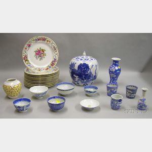 Group of Porcelain Table Items