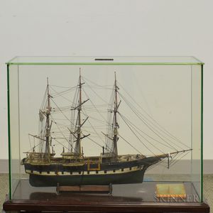 Cased Ship Model of the Charles W. Morgan
