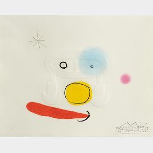 Joan Miró (Spanish, 1893-1983) Le bijou