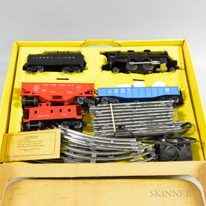 Boxed Lionel Trains No. 1609 Steam Type Freight Set. 