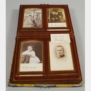 Late Victorian Album of Portrait Photographs