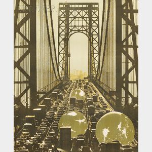Pol Bury (Belgian, 1922-2005) Washington Bridge