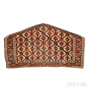 Three Turkoman Weavings and a Baluch Bagface