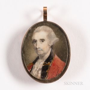 Miniature Portrait of a British Engineer