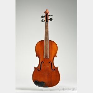 American Violin, c. 1850, Attributed to Isaiah Arey