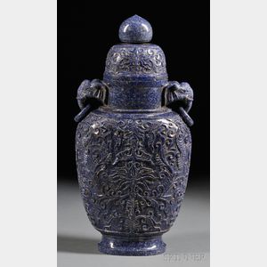 Lapis Lazuli Jar with Cover