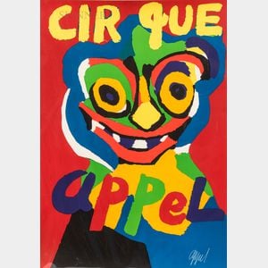 Karel Appel (Dutch, 1921-2006) Cirque