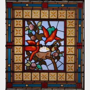 Pictorial Stained Glass Window