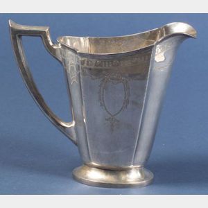 International Sterling Classical Revival Water Pitcher